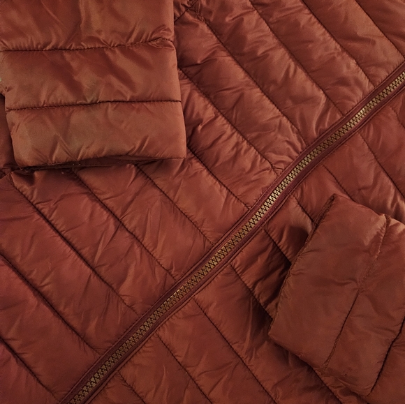 Kids Lands End down hooded jacket - Picture 2 of 8